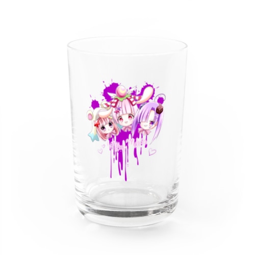 Milky Melodies Water Glass