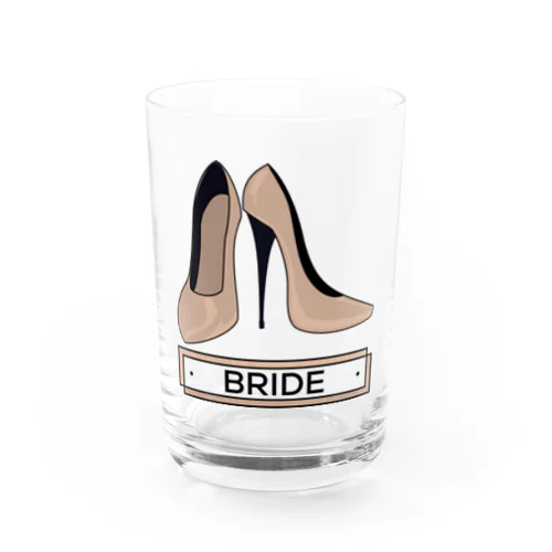 ペア(BRIDE)ヒール_ベージュ Water Glass