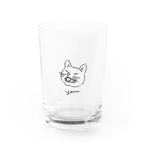 ねむたいネコ Water Glass