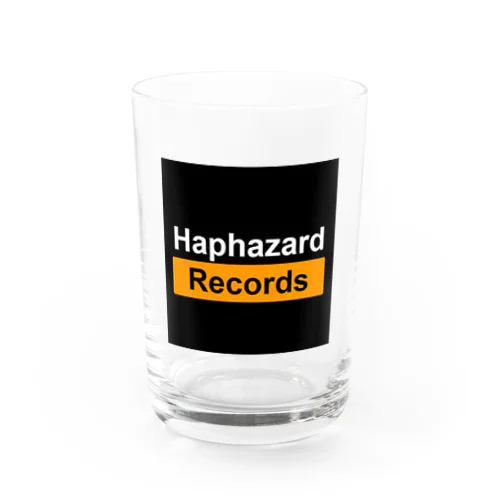 Haphazard Records Goods Water Glass