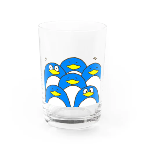 わらわらぺんぎん Water Glass