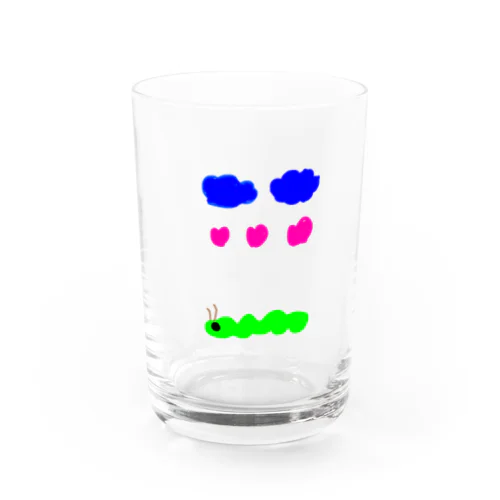 いもむし Water Glass