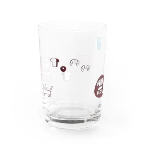 パン屋さんの猫 Water Glass