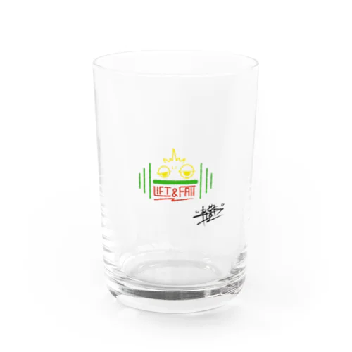 ダンベル × ガシラ（ラスタカラー） Water Glass