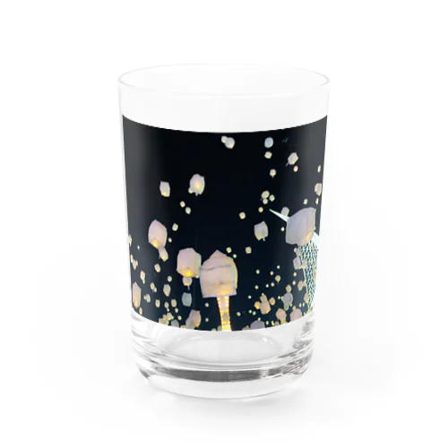 空を飛ぶhikari Water Glass