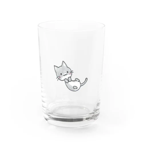 ゴロゴロはちわれくん Water Glass