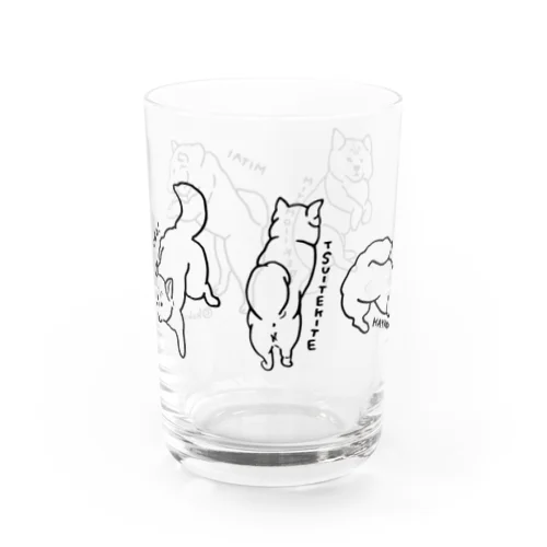 かまってしばいぬ Water Glass