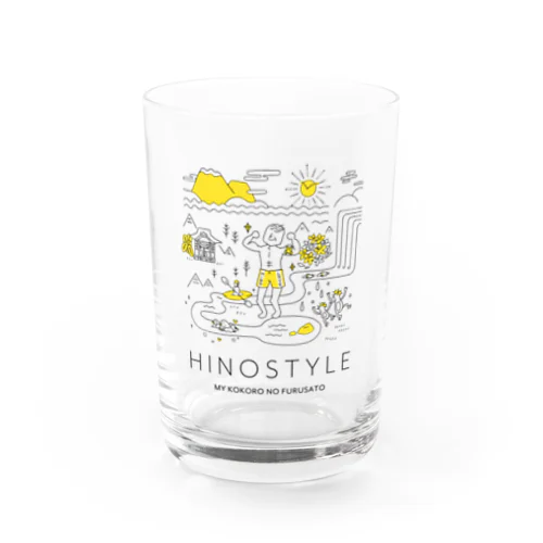 HINO_STYLE(ムキムキ爺ちゃん) Water Glass