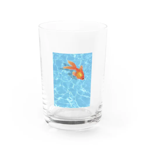 カクカク金魚 Water Glass