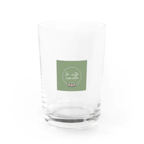 shopロゴマーク(グッズ) Water Glass