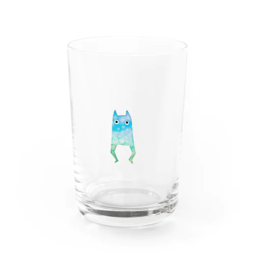 青てとぺん Water Glass
