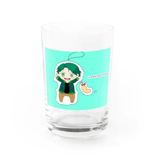 ﾎｺｴﾋﾞたん Water Glass