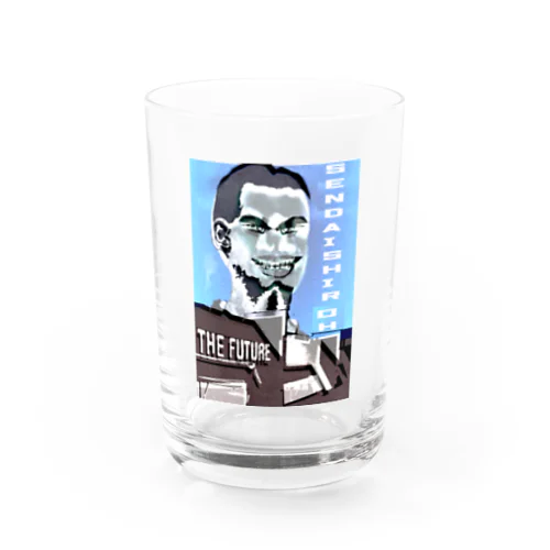 若かりし頃の仙台四郎 Water Glass