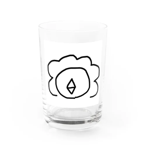 とりらいおん Water Glass