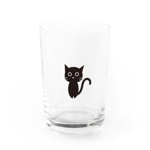 KUROにゃんこ Water Glass