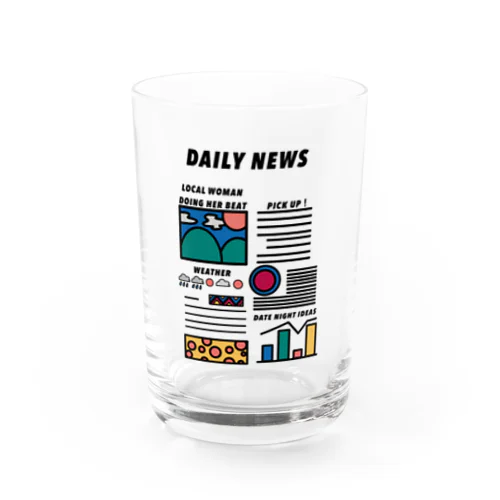 NEWS Water Glass