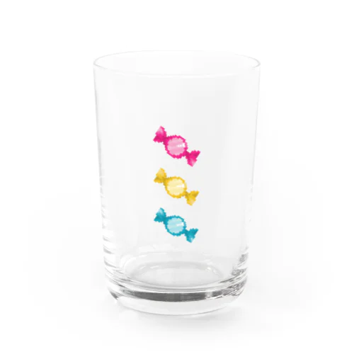 レトロなラムネ（ドット絵） Water Glass