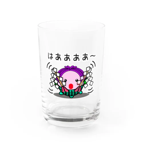 アマビエさま【お祓い】 Water Glass