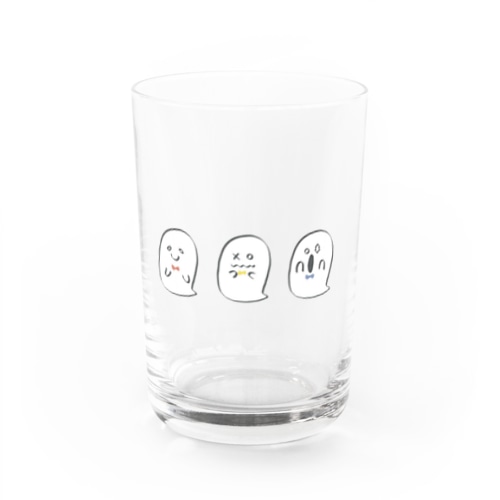 おばけ三姉妹 Water Glass
