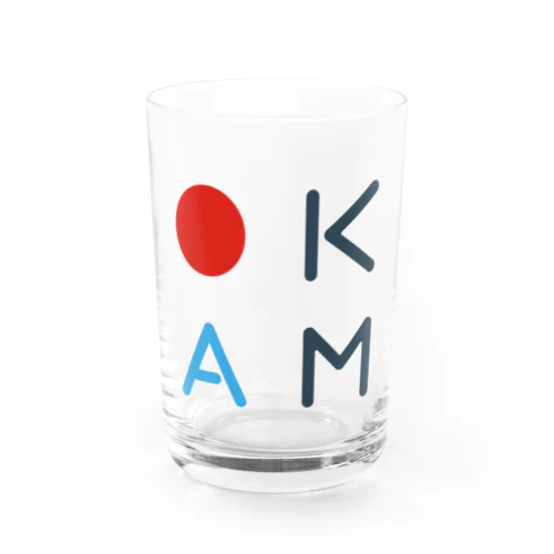 "OKAM"　ロゴグラス Water Glass
