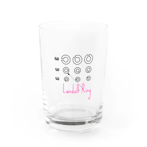 ランドルト環(視力検査) Water Glass