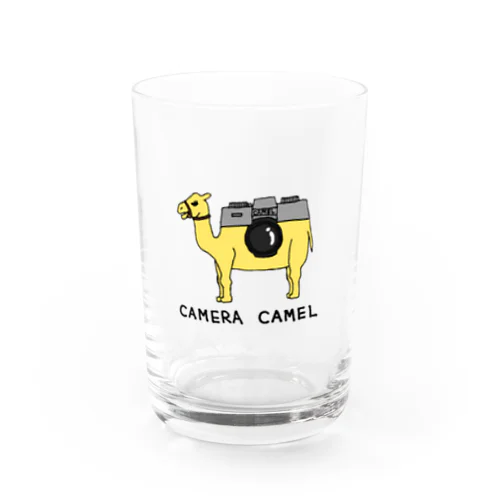 Camera Camel Water Glass