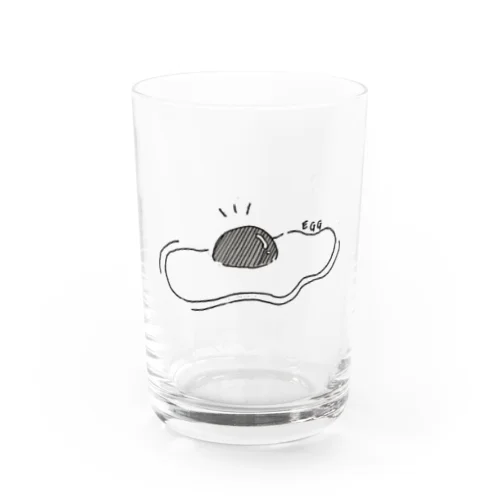 新鮮卵の目玉焼きシリーズ🍳 Water Glass