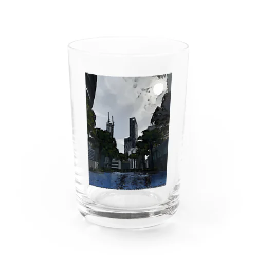 プールサイド Water Glass