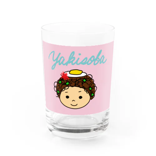 焼きそばちゃん Water Glass