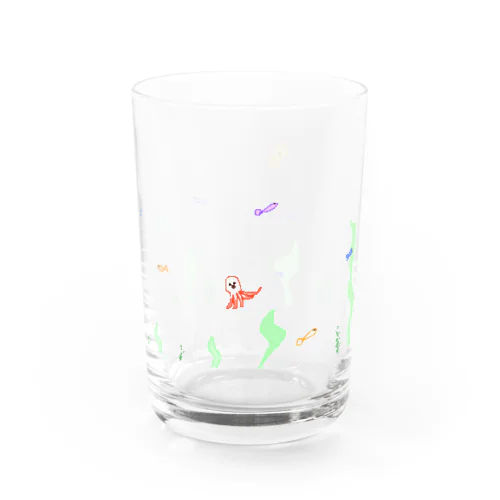 ゆらゆら海の中グラス Water Glass