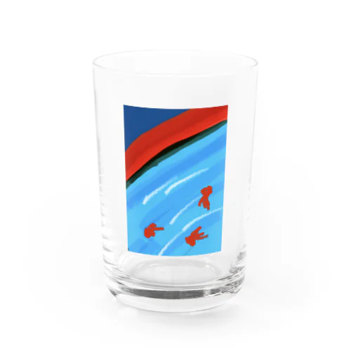 夏祭り（金魚） Water Glass