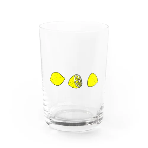 ぱせりのレモン Water Glass