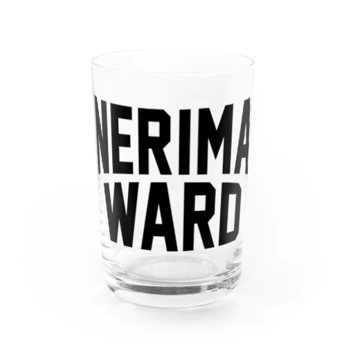 練馬区 NERIMA WARD ロゴブラック Water Glass