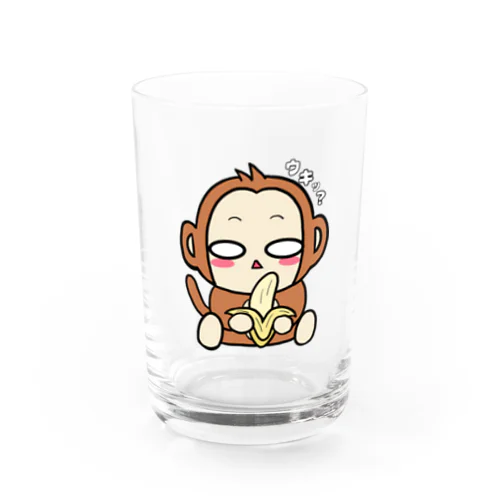 猿くろ(ロゴなし) Water Glass