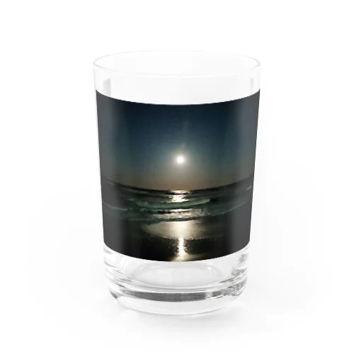 Moon Road Water Glass