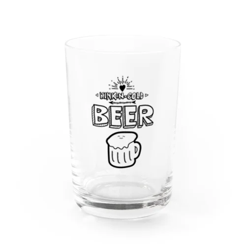 KIN-KIN COLD BEER Water Glass