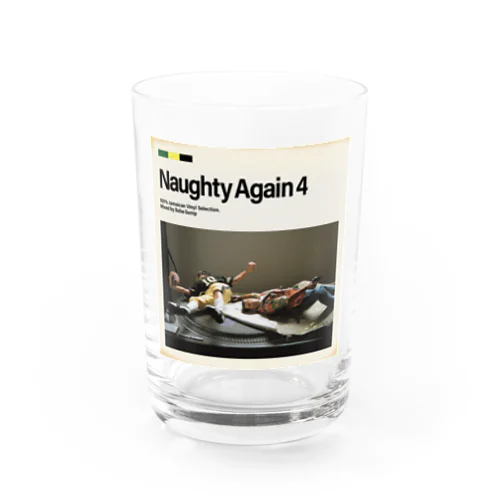 naughty again Water Glass