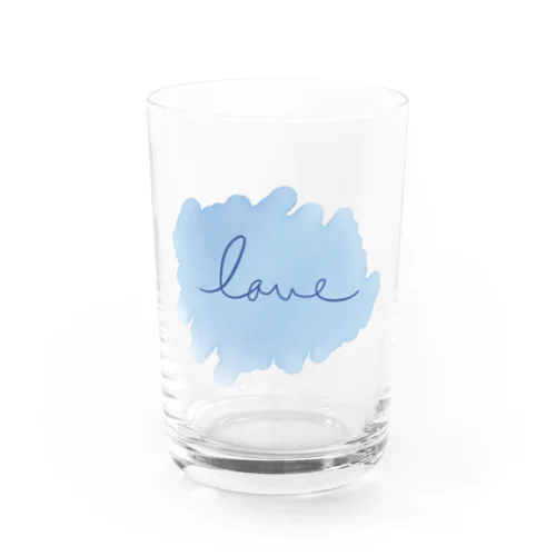 love Water Glass