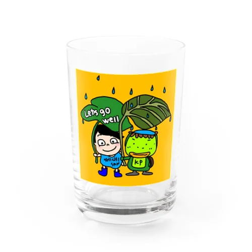 シチサンベビーとカッパくん Water Glass