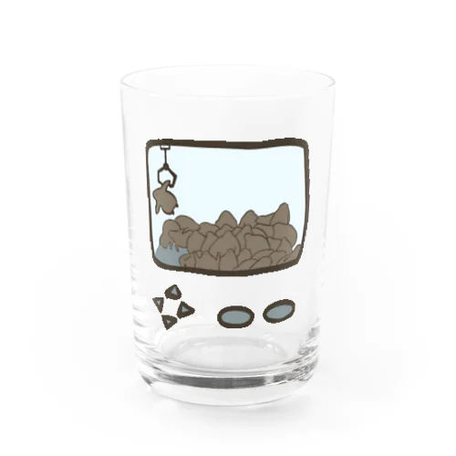 ペンギンのお子、クレイシinクレーンゲーム Water Glass