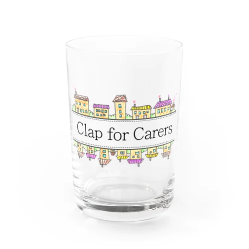 Clap for Carers Water Glass