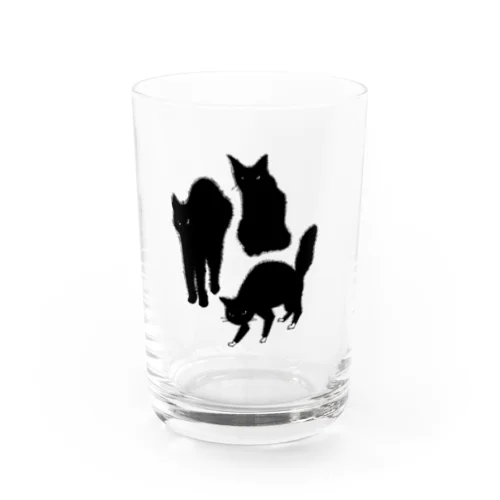 ANGRY CAT Water Glass