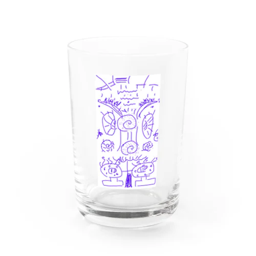 マントひひ Water Glass