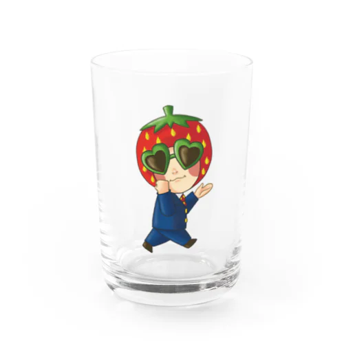 とちおとめくん、行ってらっしゃいver Water Glass