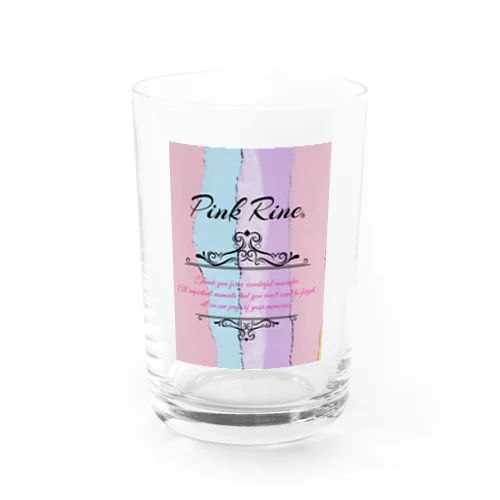 【Pink Rine】オリジナル Water Glass