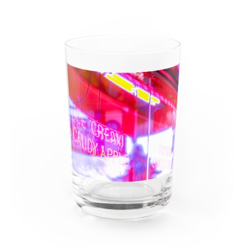 APPLE NEON 横 Water Glass