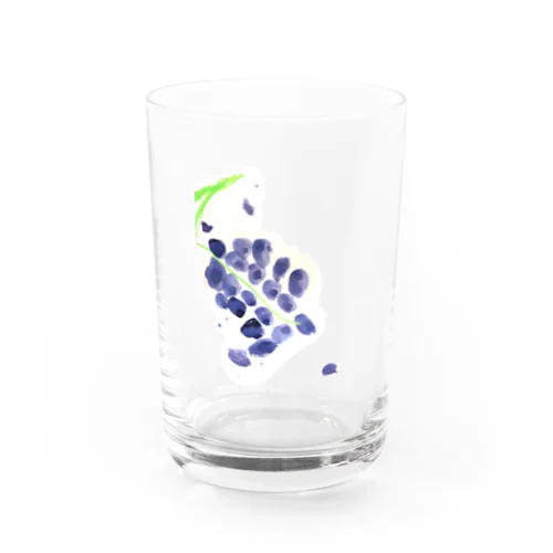 だいすきなぶどう〜4歳むすめの作品〜 Water Glass