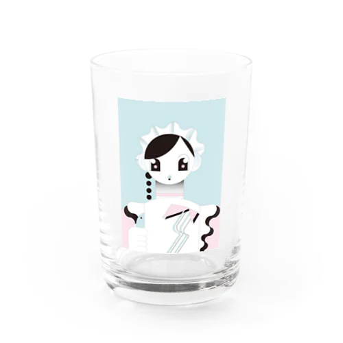 水色のメイドさん Water Glass