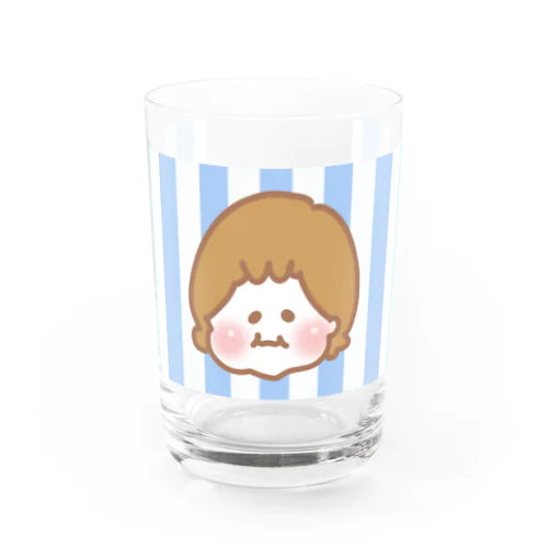 ポンの顔 Water Glass