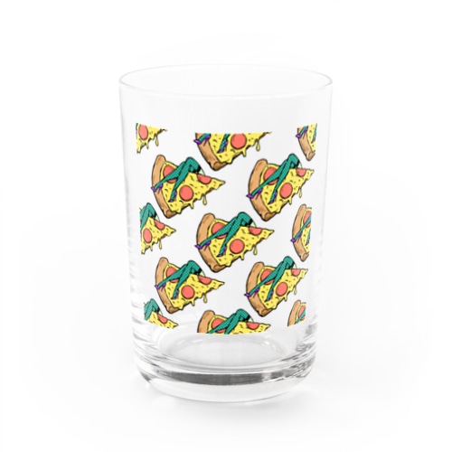 欲望のピザ🍕　GUILTY PLEASURE PIZZA AO TRANSPARENCY Water Glass